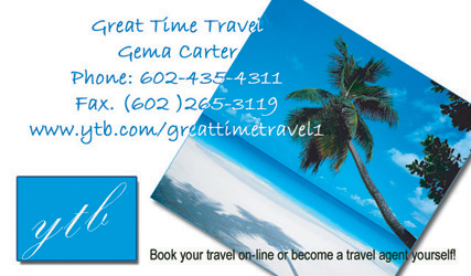 Island - Travel Business Card